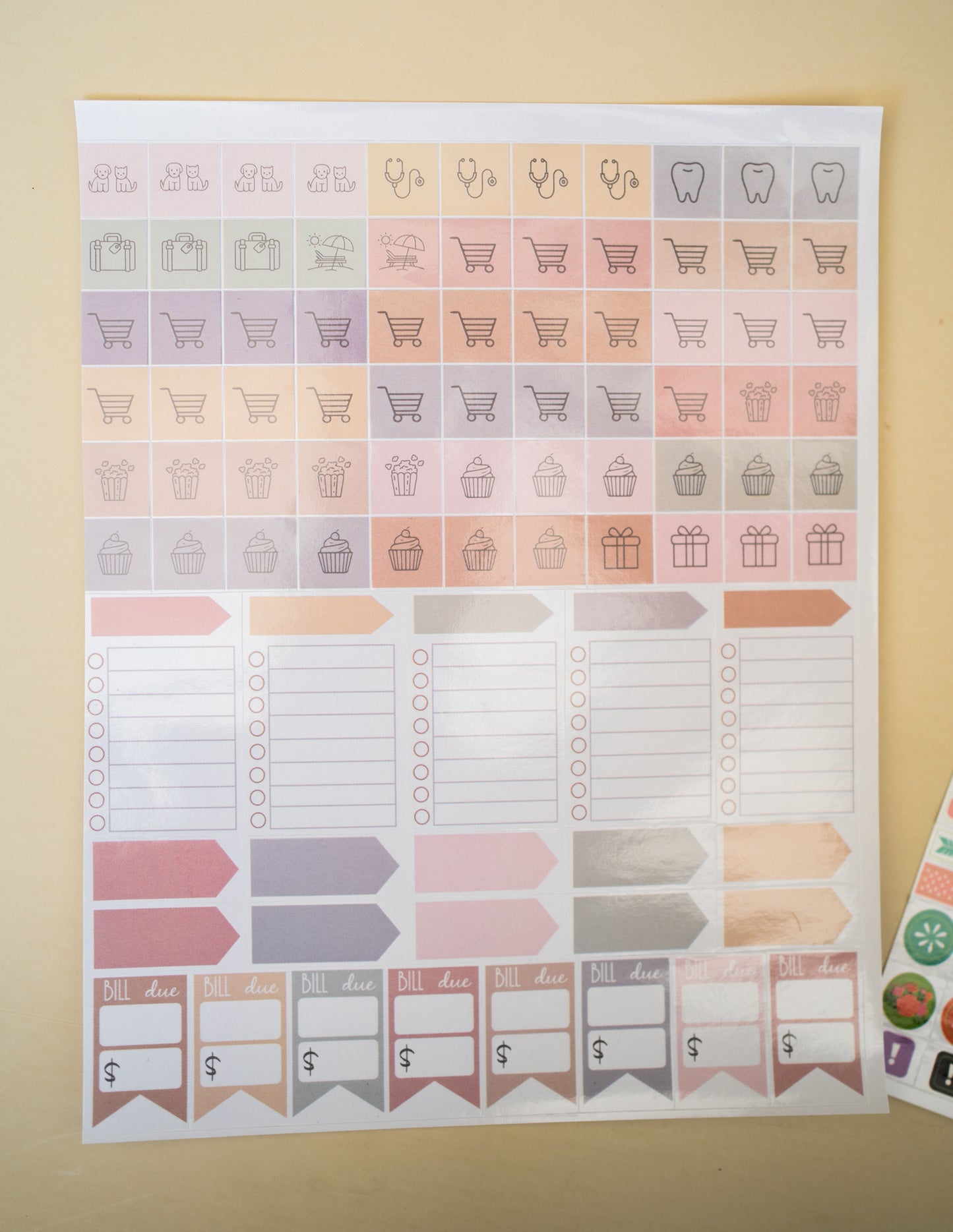 Stickers - Pack de 4 Hojas