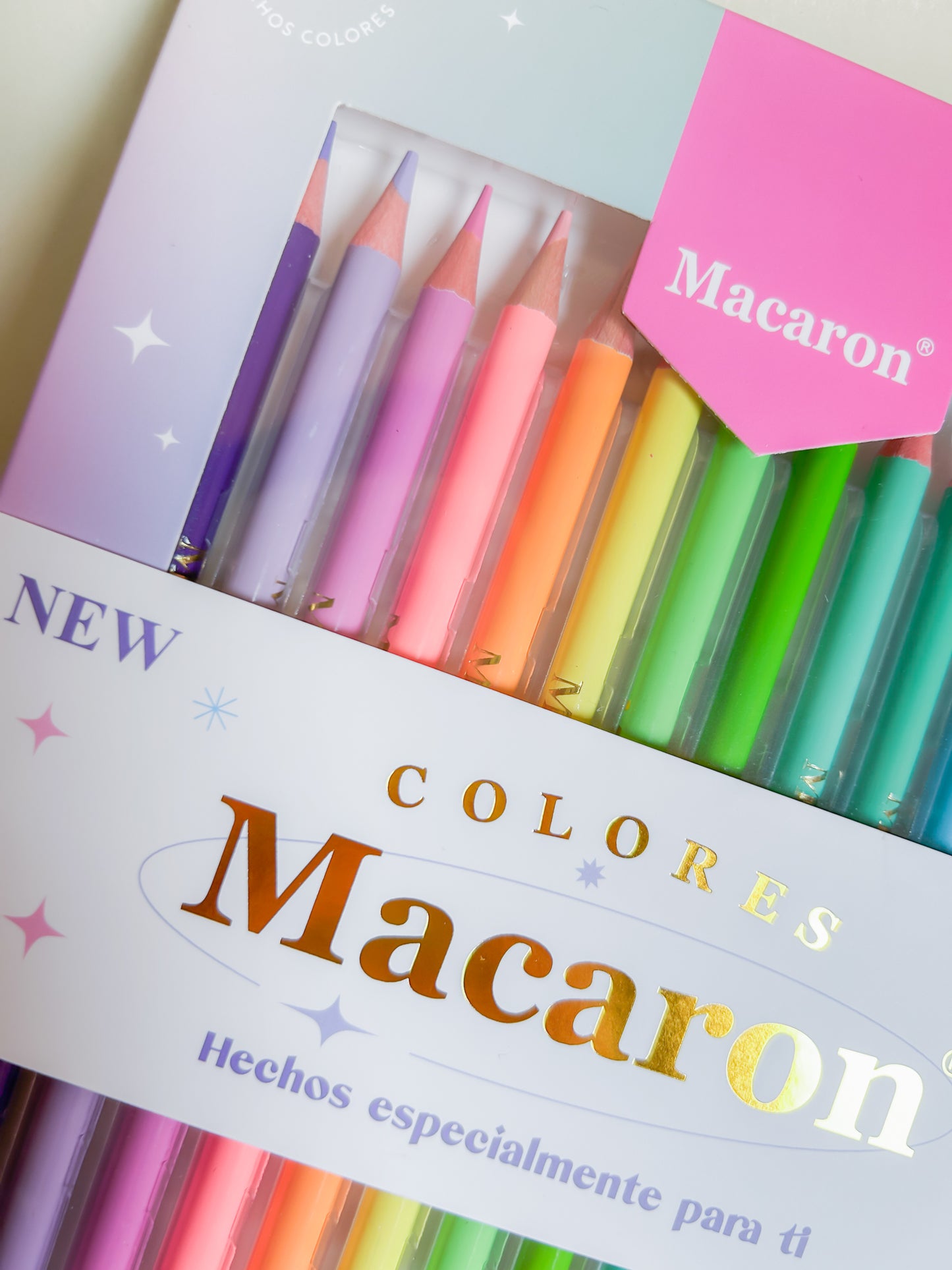 Crayones Macaron – Colores suaves