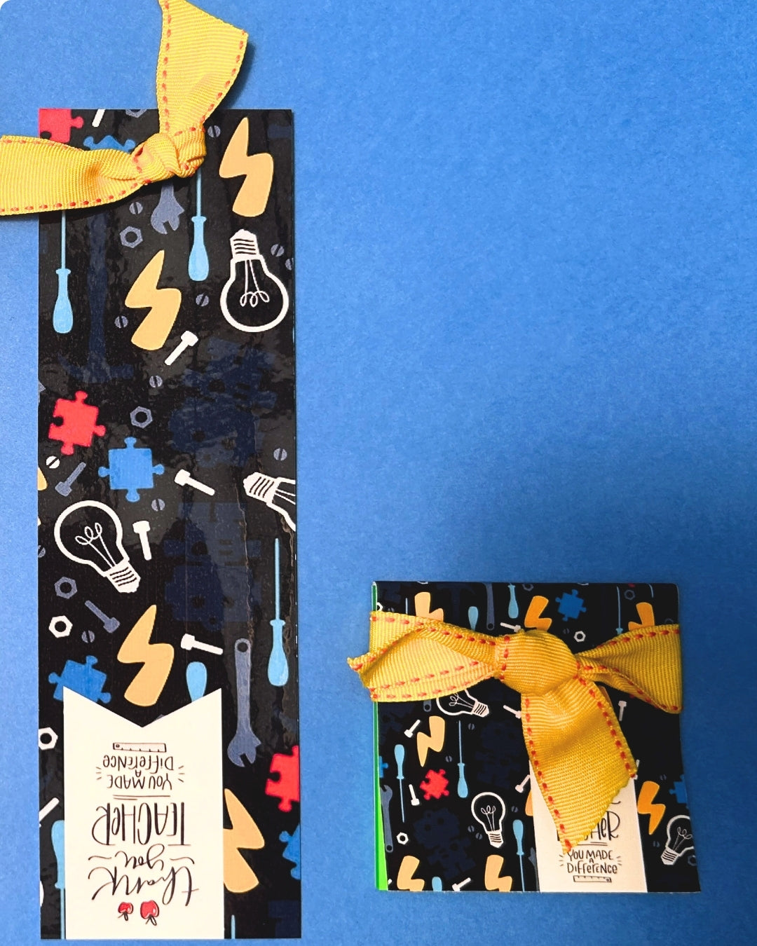 Set de Cuaderno diseño "Thank you teacher"