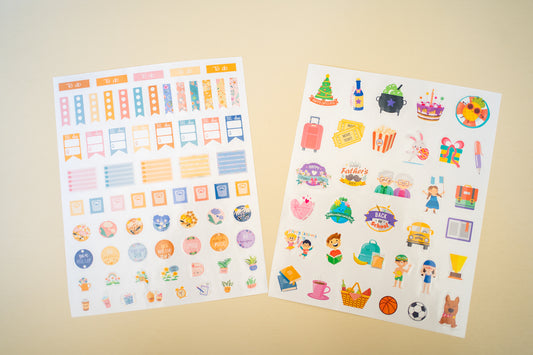 Stickers - Pack de 4 Hojas