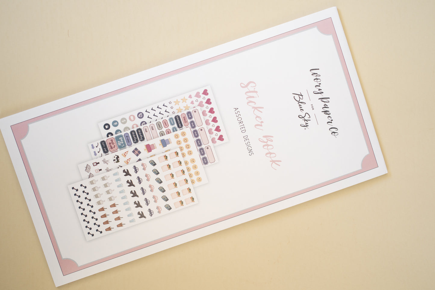 Block de stickers "Blue Sky"