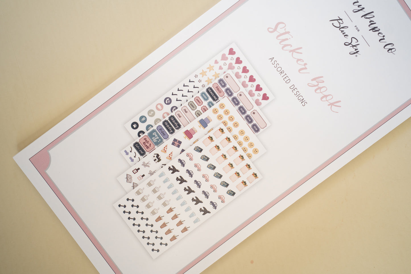 Block de stickers "Blue Sky"