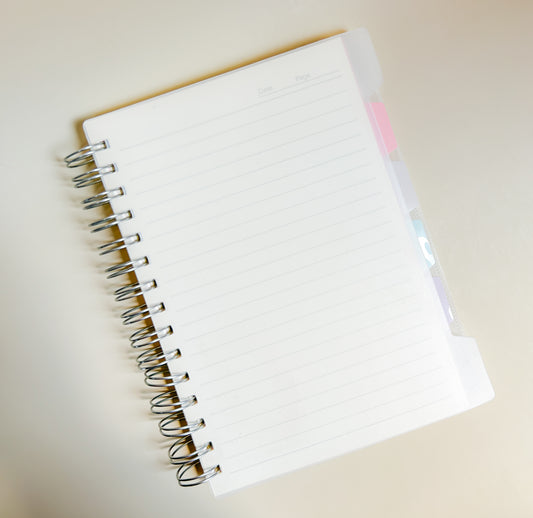Cuaderno con Separadores